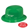Custom Plastic Derbies with Direct Imprint Custom, St. Patricks Day, direct imprint, hat, derbie, favor, party 