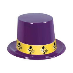 Plastic Topper Hat with Full Custom Band