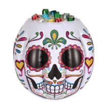 Day of the Dead Sugar Skull Inflatable Cooler