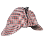 Plaid Deerstalker Hat