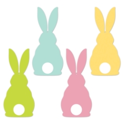 Deluxe Easter Bunny Cutouts (Pack of 48) Deluxe Easter Bunny Cutouts, Easter bunny decorations, Easter cutouts, Easter party decorations, bunny wall decorations, Easter classroom decorations, Easter bulletin board cutouts, church Easter decorations, spring party décor, Easter event decorations, Easter display supplies, Easter egg hunt decorations, holiday cutouts, seasonal decorations, Party Express