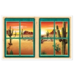 Desert Insta-View (Pack of 6) Desert Insta-View, decoration, western, new year's eve, halloween , wholesale, inexpensive, bulk