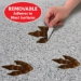 Dinosaur Tracks Peel 'N Place