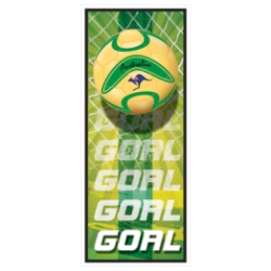 Soccer Door Cover - Australia (Pack of 12) Australia door cover, soccer door cover, Australian party decorations, sports party décor, Australia theme party supplies, pack of 12 door covers, event decorations Australia, Party Express Australia décor