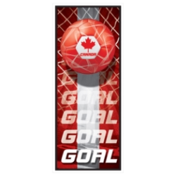 Soccer Door Cover - Canada (Pack of 12) Canada door cover, Canada soccer door cover, Canadian party decorations, soccer party décor, Canada theme party supplies, pack of 12 door covers, international party decorations, Party Express Canada décor