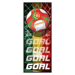 Soccer Door Cover - Portugal (Pack of 12) Portugal door cover, Portugal soccer door cover, Portuguese party decorations, soccer party décor, Portugal theme party supplies, pack of 12 door covers, international party decorations, Party Express Portugal décor