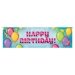Fabric Happy Birthday Banner (Pack of 12) - 56500