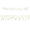 Fabric Icicle Decorations for New Year’s Eve or Christmas party.