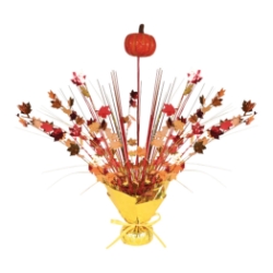Mardi Gras Gleam N Spray Centerpiece