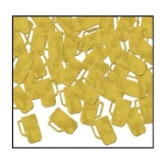 Gold Beer Mugs Confetti