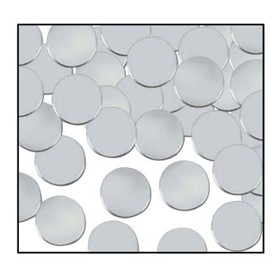 Silver Confetti dots for a 25th Anniversary