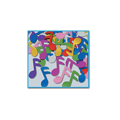 Assorted Color Musical Notes