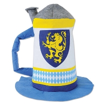 Felt Beer Stein Hat for Oktoberfest 