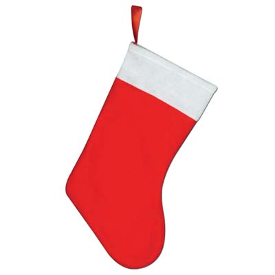 Red Felt Christmas Stocking