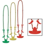 Red, Green and Yellow Fiesta Beads