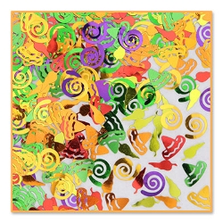 Fiesta Metallic Confetti with Multiple Colors 