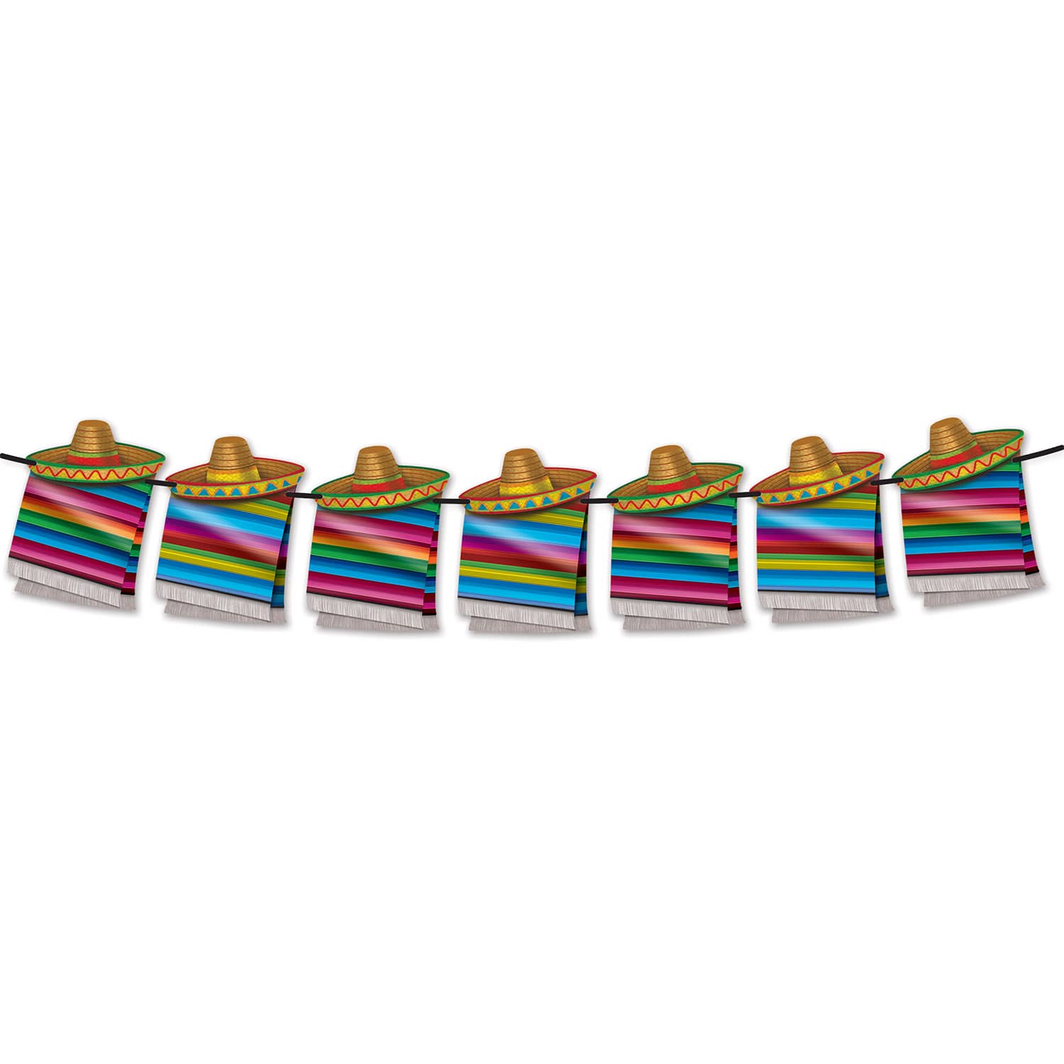 Fiesta Streamer (Pack of 12) Fiesta Streamer, fiesta, streamer, cinco de mayo, decoration, wholesale, inexpensive, bulk