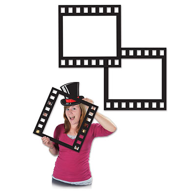 Black Filmstrip Photo Fun Frames 
