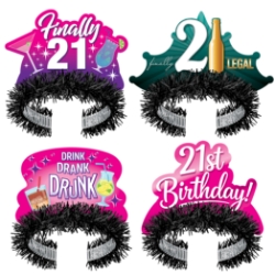 Finally 21 Tiaras (Pack of 48) Finally 21 Tiaras, 21st Birthday Tiaras, 21st Birthday Party Supplies, Birthday Tiaras, Twenty First Birthday Decorations, Finally 21 Party Accessories, 21st Birthday Party Favors, Birthday Girl Tiara, 21st Birthday Celebration Supplies, Milestone Birthday Accessories, Birthday Crowns, Party Favor Tiaras, Birthday Photo Booth Props, 21st Birthday Decorations for Her, Adult Birthday Party Supplies, Bulk Birthday Tiaras, Birthday Event Accessories, Twenty One Birthday Party Decorations, Party Express Birthday Supplies, Pack of 48 Tiaras