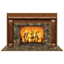 Fireplace Insta-View (Pack of 6) Christmas, winter, fire, fireplace, warm, festive, celebration 