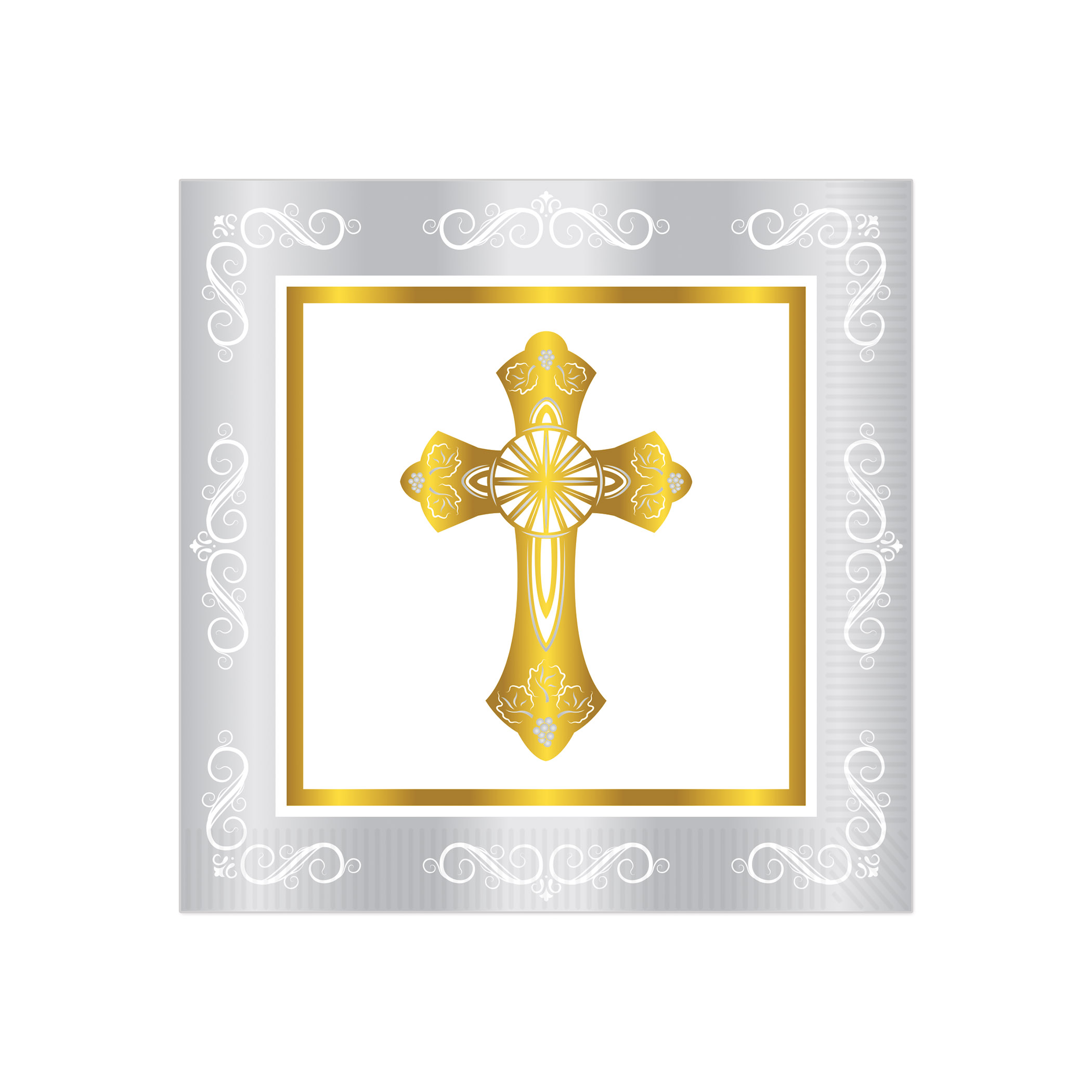 First Communion Beverage Napkins (Pack of 192) first communion beverage napkins, first holy communion napkins, communion party supplies, religious party napkins, first communion decorations, communion tableware, communion reception supplies, disposable beverage napkins, church celebration decorations, catholic communion party, first communion luncheon, communion event supplies, pack of 192 napkins, Party Express