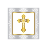 First Communion Beverage Napkins (Pack of 192) first communion beverage napkins, first holy communion napkins, communion party supplies, religious party napkins, first communion decorations, communion tableware, communion reception supplies, disposable beverage napkins, church celebration decorations, catholic communion party, first communion luncheon, communion event supplies, pack of 192 napkins, Party Express
