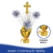 First Communion Gleam 'N Spray Centerpiece (Pack of 12) - 58364