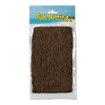 Brown Fish Netting (Pack of 12) Fish Netting, Cheap party supplies, Brown netting, Luau ideas, Nautical theme, Cheap luau, Wholesale party supplies, Inexpensive party goods