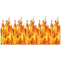 Flame Backdrop (Pack of 6) Halloween, flame, fire, hot, backdrop, photo. picture 