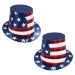 Foil Patriotic Hi-Hat (Pack of 25) - 66645-25