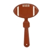 hand held party clapper in the shape of a football