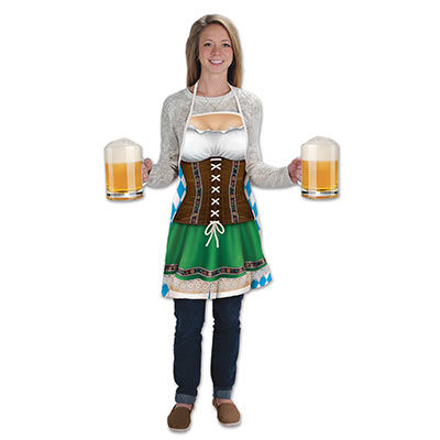 Fraulein Fabric Novelty Apron for Oktoberfest party