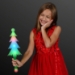 Frosty Christmas Tree Light Up Wands