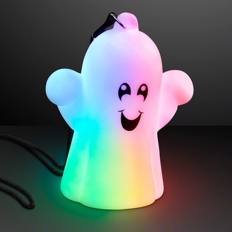 Ghost Necklace with Color Changing Lights