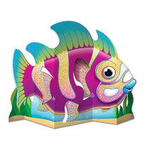 Glittered Fish Centerpiece table decoration 