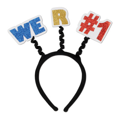 Glittered We R #1 Headband