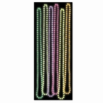 glow in the dark round party beads