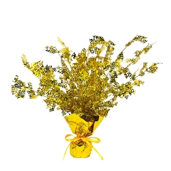 Gold Birthday Gleam N Burst Centerpiece