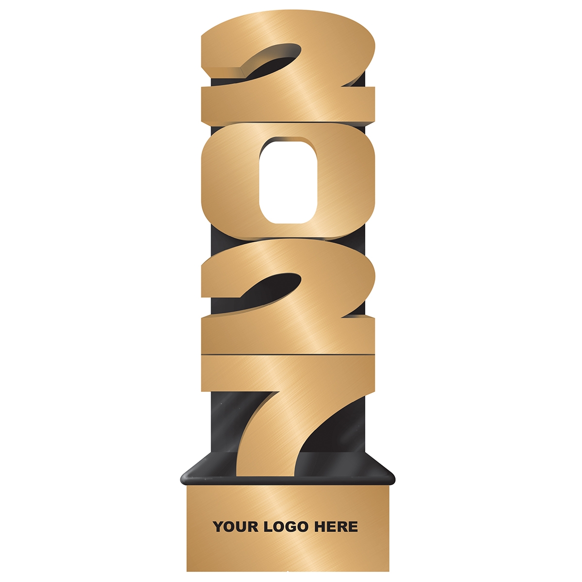 Gold Custom "2027" Photo Prop Standout