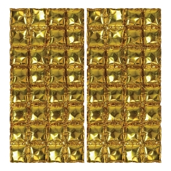 Gold Foil Balloon Backdrop