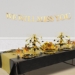 Gold Foil We Will Miss You Streamer (Pack of 12) - 56012