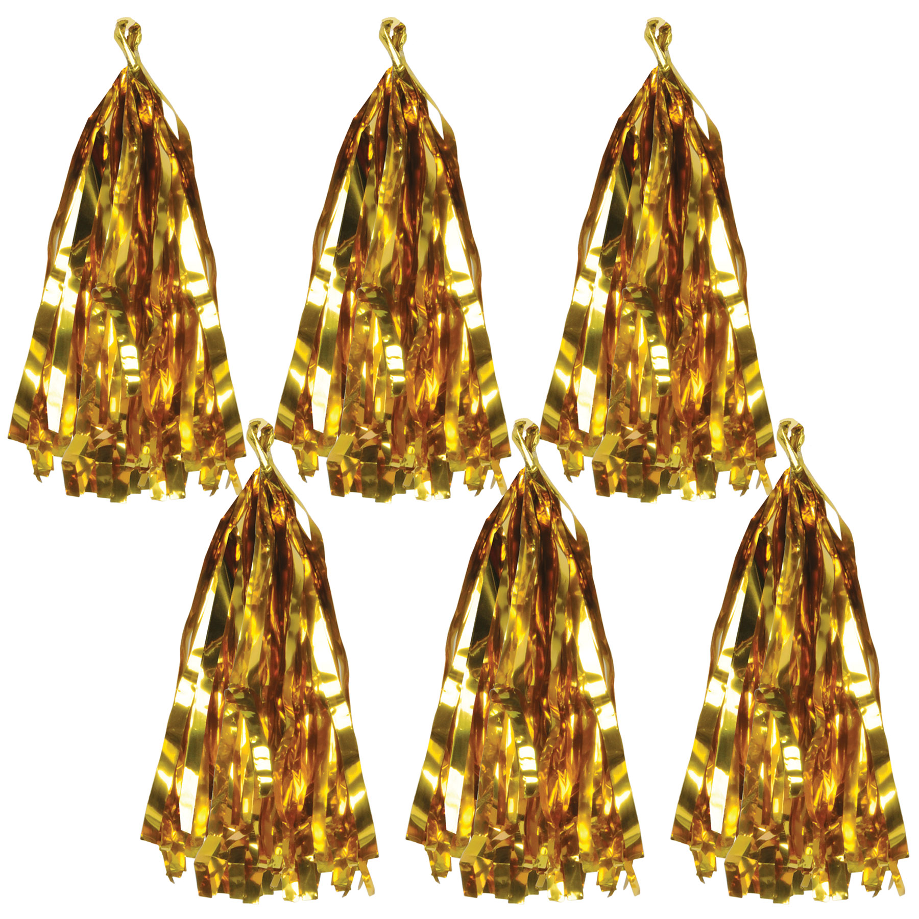 Gold Metallic Tassels