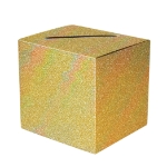 Gold Prismatic Foil All-Purpose Card Box