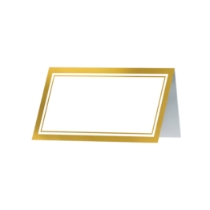 Gold Trimmed Place Cards