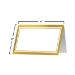 Gold Trim Place Cards (Pack of  600) - 58354-GD