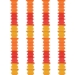 Golden Yellow, Orange & Red Ceiling Drops