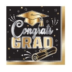 Graduation Luncheon Napkins (Pack of 192) graduation luncheon napkins, graduation party napkins, grad tableware, graduation napkins bulk, class of napkins, graduation party supplies, luncheon napkins graduation, bulk graduation decorations