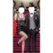 Great 20's Couple Photo Prop Stand-Up 