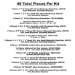 Great 20's Prom Kit (49 Total Pieces Per Kit) - 56169