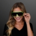 Green Aviator EL Shades (Pack of 6) - PA12105-GN